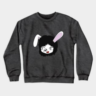 creepypasta laughing jack bunny Crewneck Sweatshirt